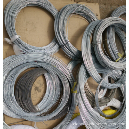 6mm Galvanized Iron Hot dipped galvanized steel wire 16 Manufactory